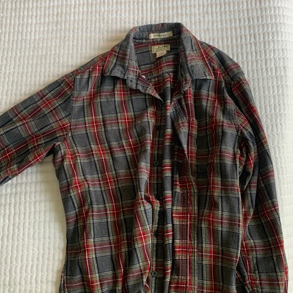 L.L. Bean Jackets & Blazers - thrifted depop vintage LL bean flannel!